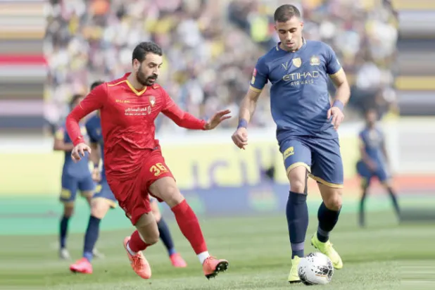 النصر يلحق بضمك في مباراة «جدلية»... والاتفاق يصعق الوحدة