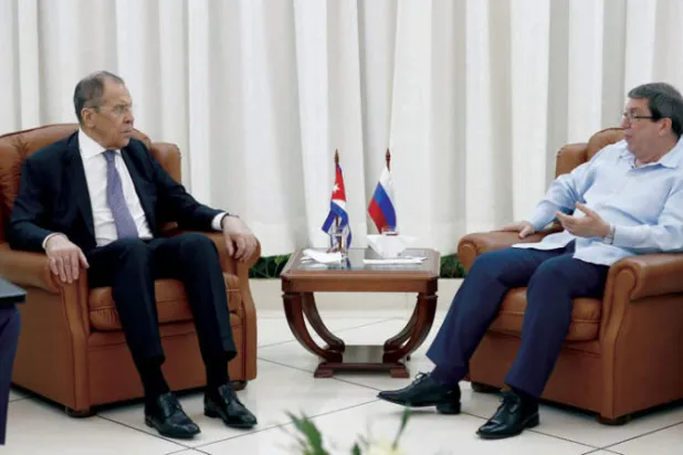 لافروف في كوبا ضمن جولة تقوده إلى المكسيك وفنزويلا