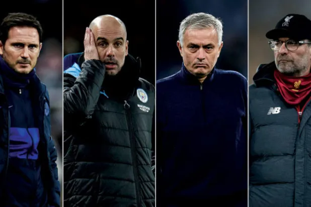 كلوب ومورينيو وغوارديولا ولامبارد يستعدون لخوض تحدي دور الستة عشر لدوري الأبطال