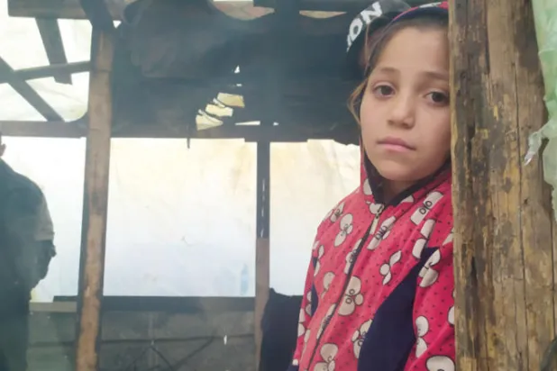 الطفلة سجى تحلم بحياة أفضل (الشرق الأوسط)