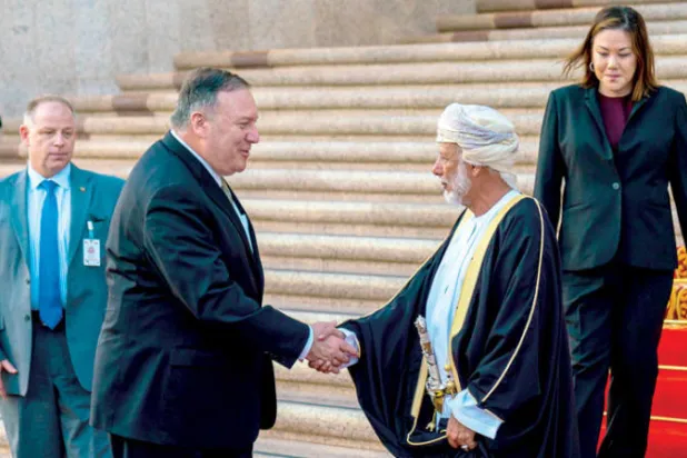 مباحثات السلطان هيثم وبومبيو في مسقط شملت أمن الخليج وإيران
