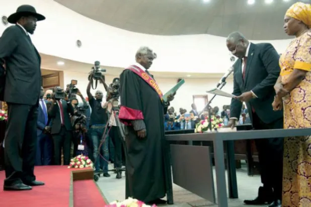 Güney Sudan barış sürecinde muhalif lider Machar Başkan Yardımcısı oldu