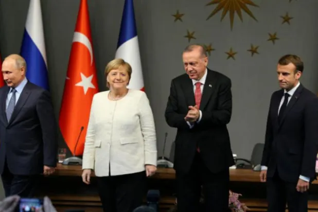 2018'de İstanbul'da düzenlenen Suriye Zirvesi (Arşiv - Reuters)