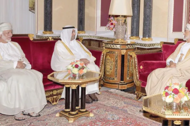 سلطان عُمان يلتقي أمين عام مجلس التعاون الخليجي