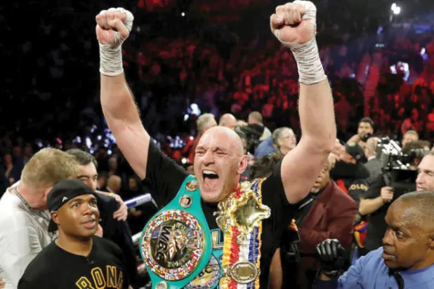 تايسون فيوري... من الحضيض إلى قمة العالم