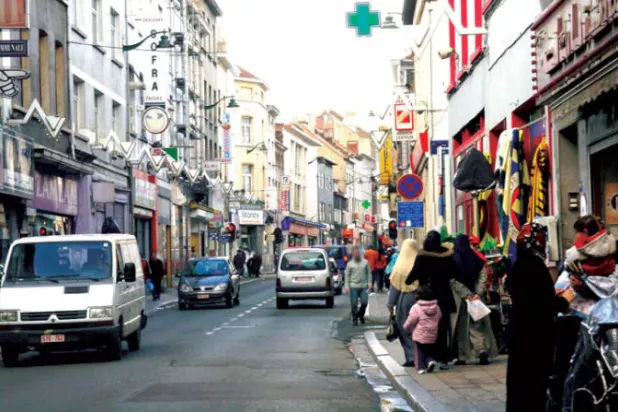 حي مولنبيك في بروكسل - بلجيكا