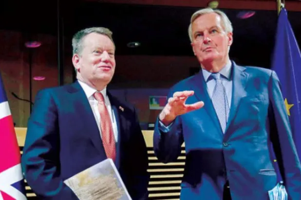 انتهاء الجولة الأولى من مفاوضات  مرحلة ما بعد بريكست