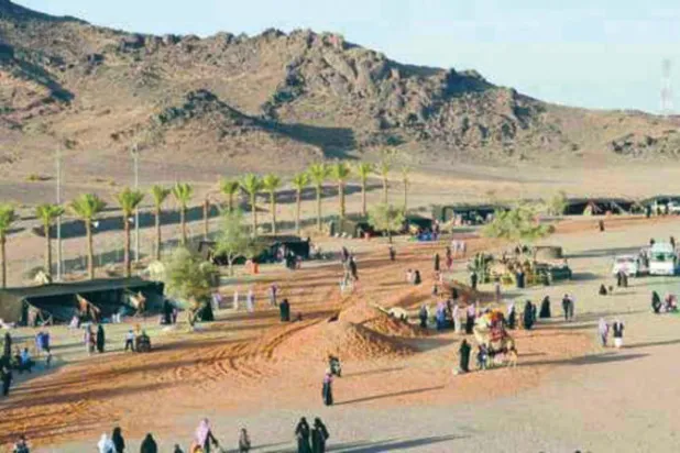 للسياحة الشتوية أبرز عناصر الجذب (تصوير محمد الخمسان)