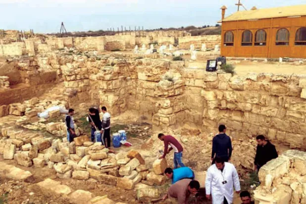 مدينة أبو مينا الأثرية في الإسكندرية (وزارة السياحة والآثار المصرية)