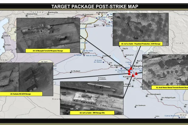حمله جدید موشکی به پایگاه میزبان نیروهای آمریکایی در عراق