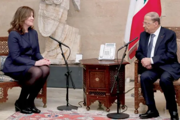 اسرائیل کے ساتھ تعامل کرنے والے کے ذریعہ امریکی لبنانی تنازعہ کا آغاز