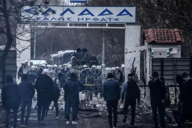 یونانی سرحد کی حفاظت کے لئے یورپی فورسز