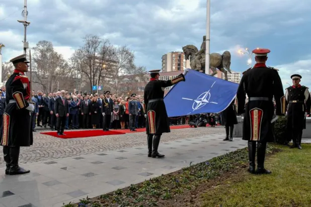 مقدونيا الشمالية تنضم رسمياً إلى حلف شمال الأطلسي