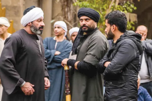 لقطة من مسلسل «الفتوة» لياسر جلال