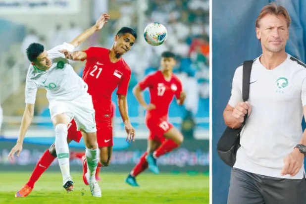 رينارد يدير الأخضر من فرنسا... ويطالب بتقارير عن «المصابين»