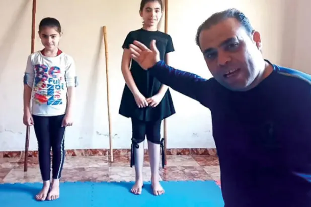 الكابتن حسن الراعي في فيديو تدريبي منشور على منصات التواصل الاجتماعي