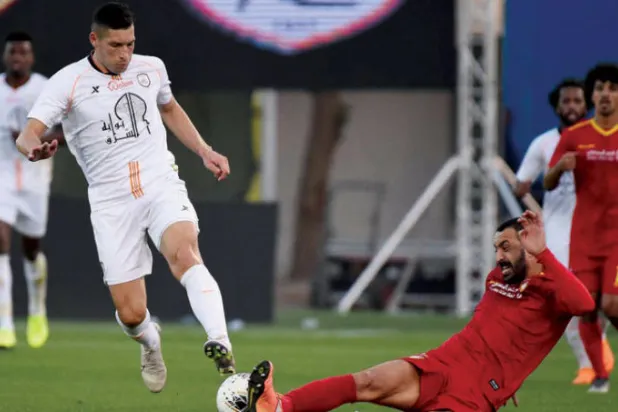 جانب من أحد لقاءات الشباب الأخيرة في دوري المحترفين (تصوير: عبد الرحمن السالم)