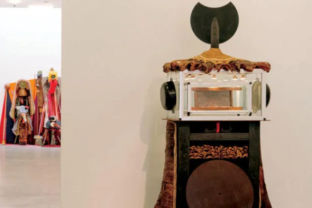 من أعمال راموس في معرضه الأخير (نيويورك تايمز)