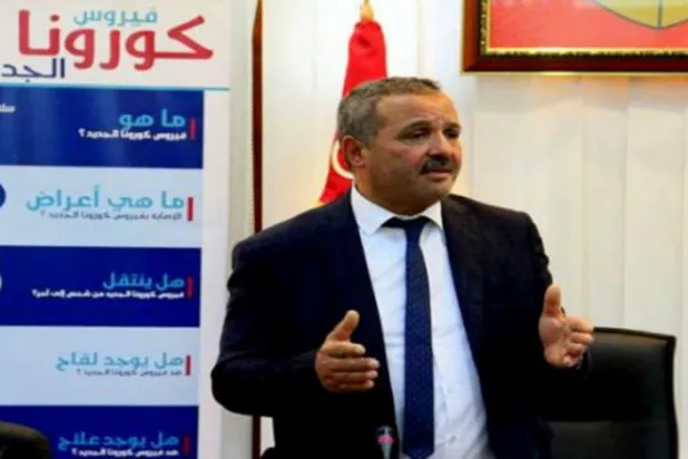 تیونس میں اس وبا سے متاثر لوگوں کی امداد پر سیاست کرنے کے سلسلہ میں تنازعہ