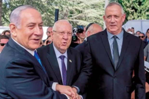 Netanyahu ve Gantz birlik hükümeti kurma müzakerelerine yeniden başladı
