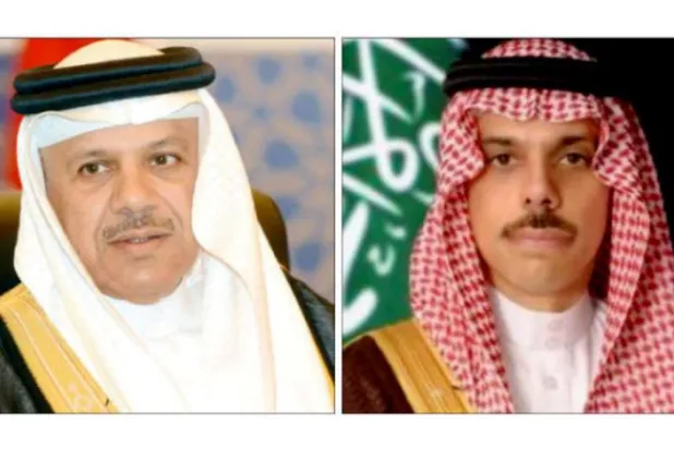 Prens Faysal bin Ferhan Bahreyn Dışişleri Bakanı Ez-Zeyyani ile koronavirüsle mücadeleyi görüştü