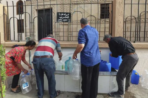 طرابلس پانی کے بغیر اور ملیشیاؤں پر اس کا الزام  