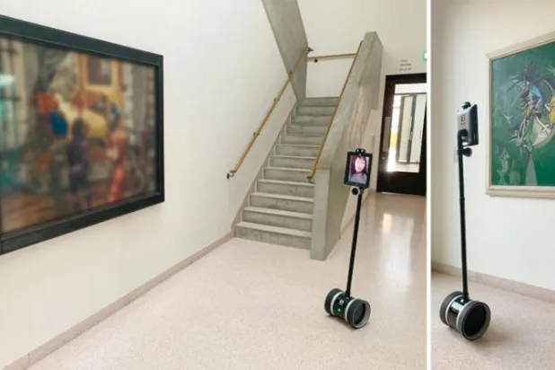 الروبوت وسيلتك لزيارة متحف بريطاني