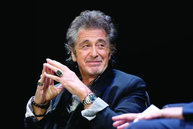 آلپاچینو در گفت‌وگو با «الشرق الاوسط»: هنوز بازی می‌کنم تا درچشم بچه‌هایم خوب جلوه کنم