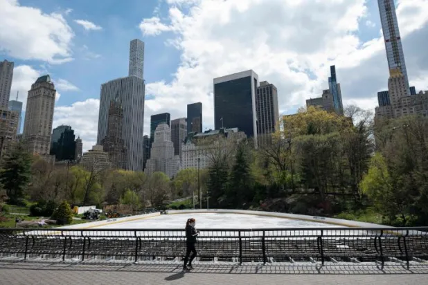 سنترال بارك... ملاذ النيويوركيين للتأمل في زمن «كورونا»