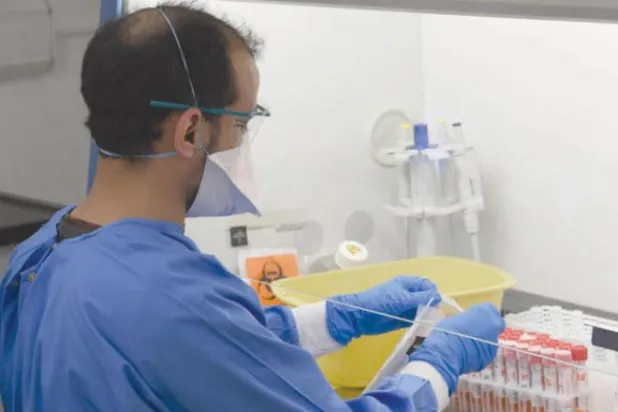 Tıp Şehri’ndeki Komuta ve Kontrol Merkezi (Beşir Salih)