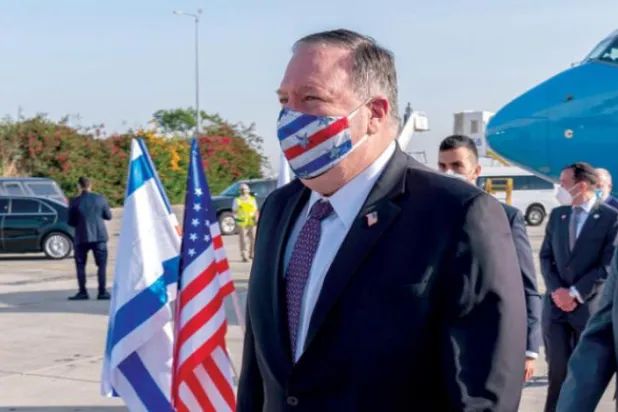 پومپیو نے اسرائیل کے اچانک دورہ کے دوران "ایرانی دہشت گردی" پر کیا حملہ 