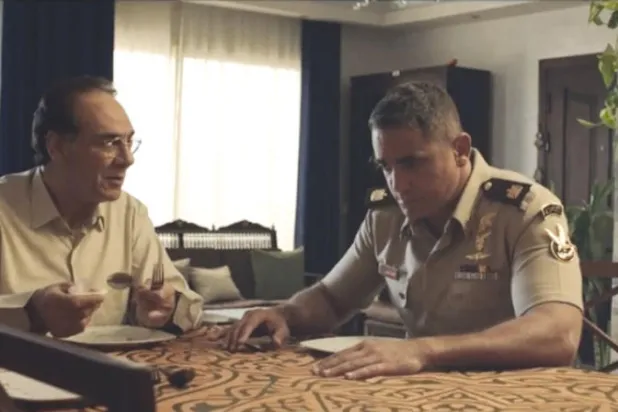 الفنان أحمد فؤاد سليم في لقطة من «الاختيار»