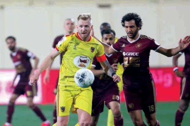 من منافسات الدوري السعودي للمحترفين (الشرق الأوسط)