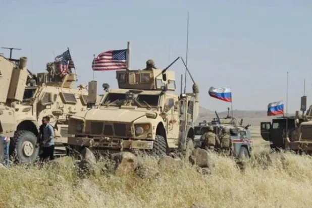 روس کی طرف سے مغربی شام سے لے کر مشرق تک پھیلتا ہوا حملہ