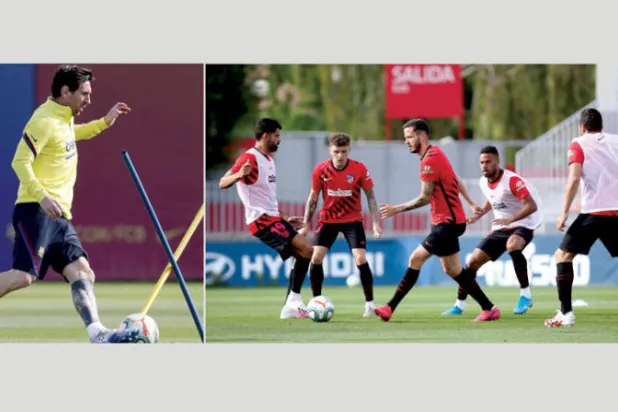 عجلة الدوري الإسباني تدور من جديد بعد اتفاق الخصوم