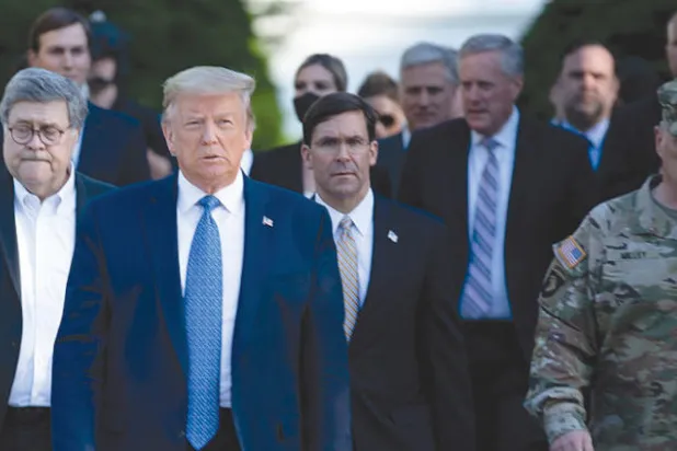 الاحتجاجات الأميركية تسيّس الجيش للمرة الأولى منذ حرب فيتنام