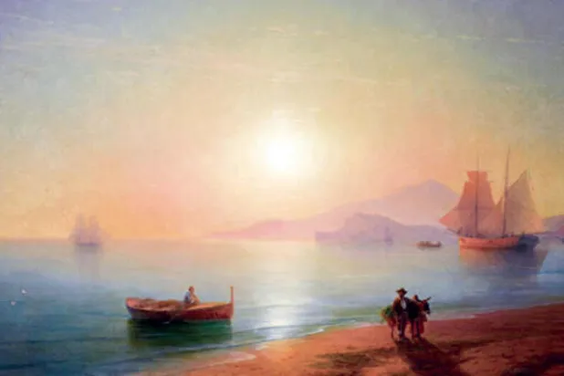 ملايين الدولارات للوحة {خليج نابولي} بريشة أيفازوفسكي