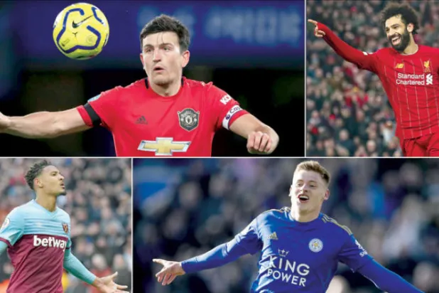 محمد صلاح - هاري ماغواير - هارفي بارنز - هالر