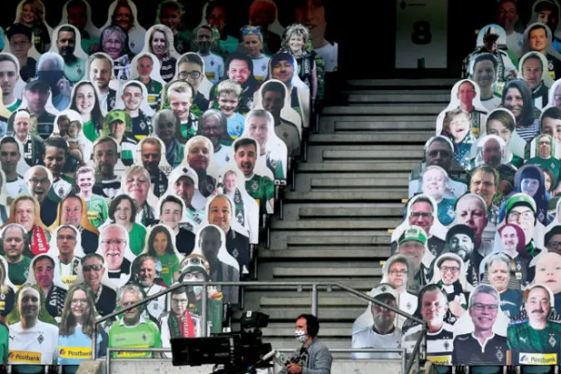 «الجمهور الافتراضي» يضاعف متعة مشاهدي مباريات الدوري الألماني