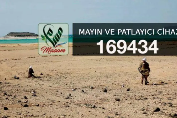 Masam Projesi, Babu’l Mendeb bölgesinde 12 günde 2 bin 415 mayını imha etti 