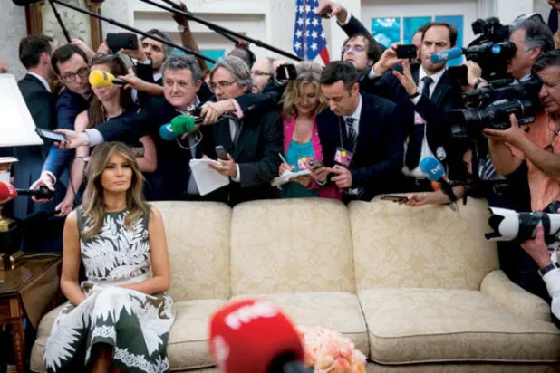 ميلانيا ترمب السيدة الأولى للولايات المتحدة (نيويورك تايمز)