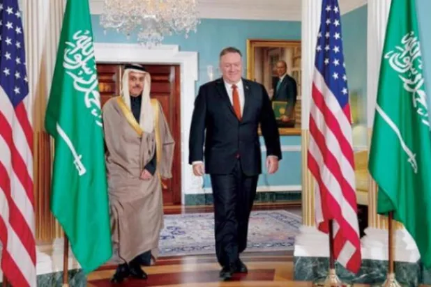 وزير الخارجية السعودي ونظيره الأميركي يبحثان هاتفياً مستجدات المنطقة