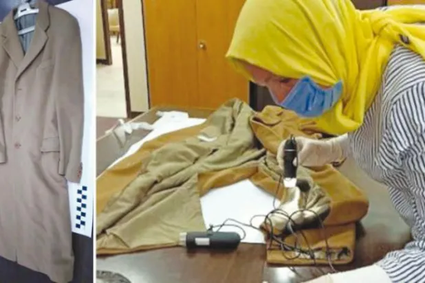 Salvaging Naguib Mahfouz’s Coat After a Successful Restoration Process