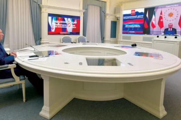 سہ فریقی سربراہی اجلاس، کردوں کے خلاف افہام وتفہیم اور قیصر قانون کے سلسلہ میں تبدیلی