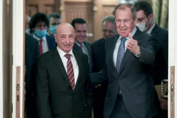 مسکو به عقیله صالح: فعالیت دوباره سفارت روسیه در لیبی