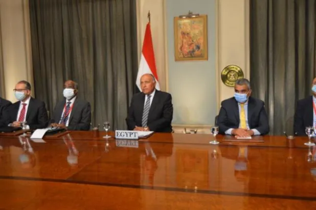 شكري: لن نتهاون مع التهديدات التي تقترب من حدودنا مع ليبيا