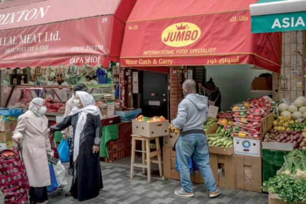 منطقة بريكستون معروفة بتعددها العرقي والثقافي (نيويورك تايمز)