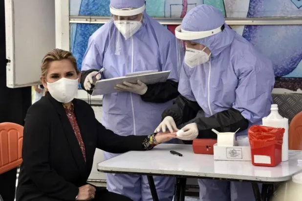 إصابة رئيسة بوليفيا بـ«كورونا»