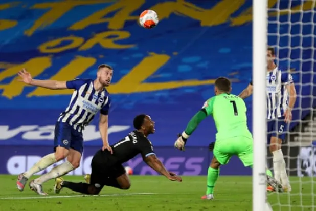 Raheem Sterling Stoops to Conquer Brighton With Manchester City Hat-Trick