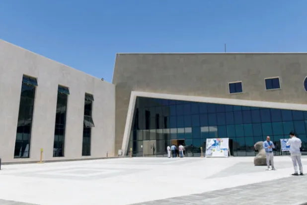 متحف شرم الشيخ من الخارج 